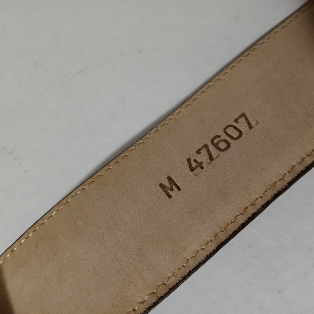 ππ΄Brighton Vintage Leather Beltπ‘π‘ πΊπΈ πΊπ²Size M Women,#47607,Made In U.S.A - Picture 5 of 16